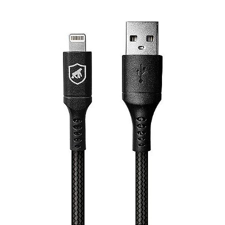 Cabo Survivor para Lightning/USB 1,5m Preto - Gshield