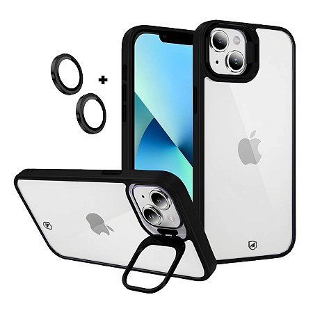 Capa para Iphone 13  Gravity Preta - Gshield