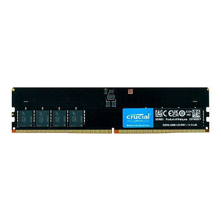 Memória para desktop Crucial 8gb DDR5 4800MHz - CB8GU4800 - OPEN BOX
