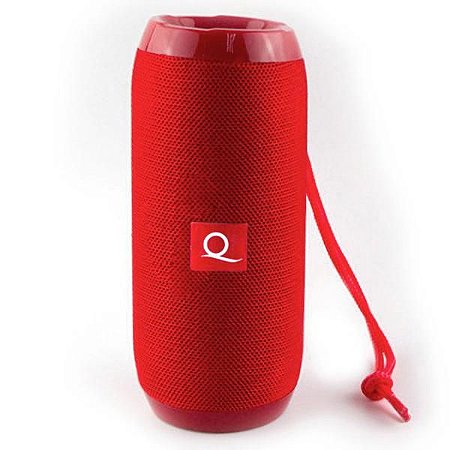 Caixa de Som Bluetooth Quanta QTSPB-33 Vermelha