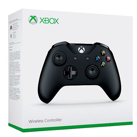 Controle sem Fio para Xbox One S a Pilha - Preto Original