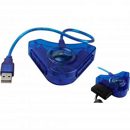 Adaptador USB com 2 Saídas para Controle PS2