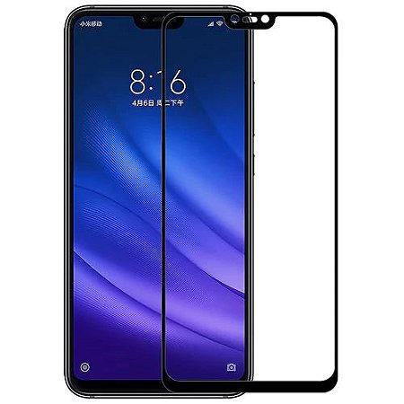 Pelicula de vidro Xiaomi Redmi Mi 8 Lite 5D Full Cover