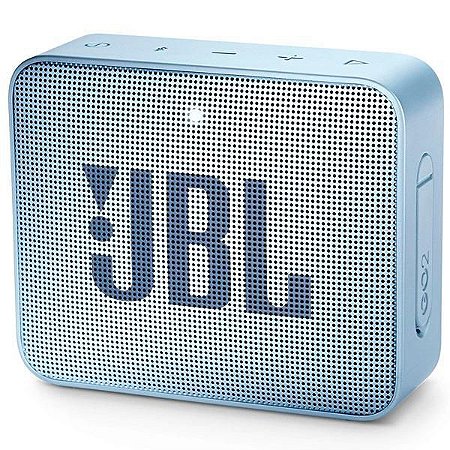 Caixa de som Bluetooth JBL GO 2 Azul Claro Original