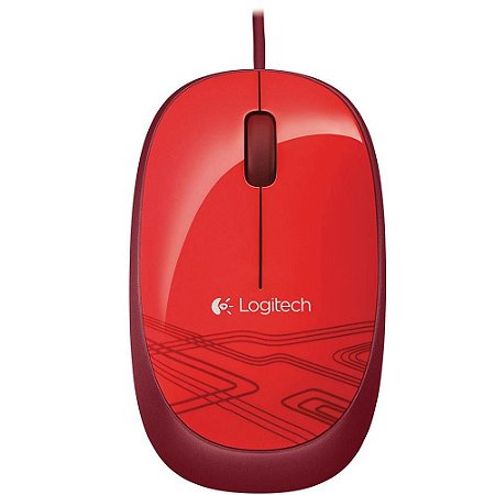 Mouse USB Logitech M105 Vermelho