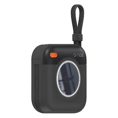 Carregador Portátil G-Tide Multi X1 10000mAh USB-C Lightning Sem Fio - Preto