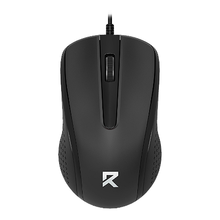 Mouse Redragon 1200DPI 3 Botões, Ambidestro cabo de 1,5m - BM-4049 - Preto
