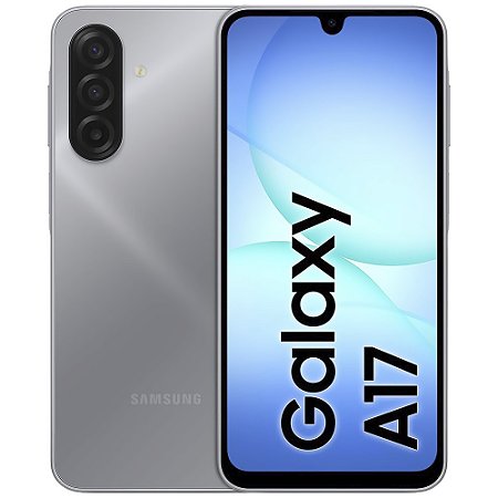 Smartphone Samsung A17 4G 128gb 4gb RAM - Cinza