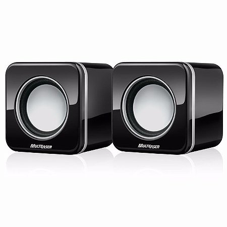 Caixa de Som Multilaser Mini 3W RMS Usb Preto SP144