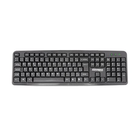 Teclado Maxprint Basic Usb Cabo 1,5m Preto 608145