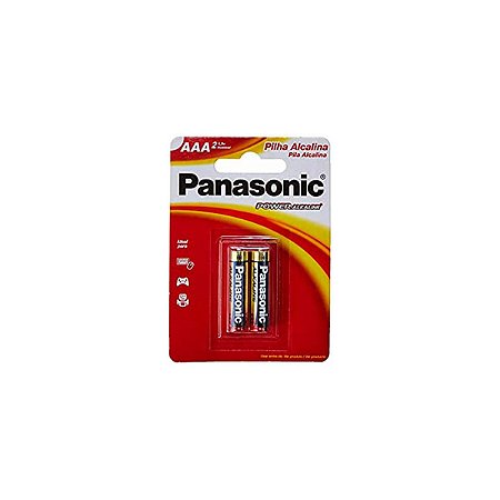 Pilha Alcalina Panasonic AAA LR03