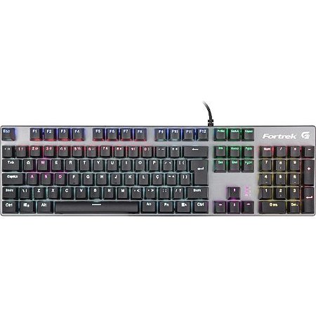 Teclado Mecânico Gamer RBW Black Hawk Dark Grey FORTREK