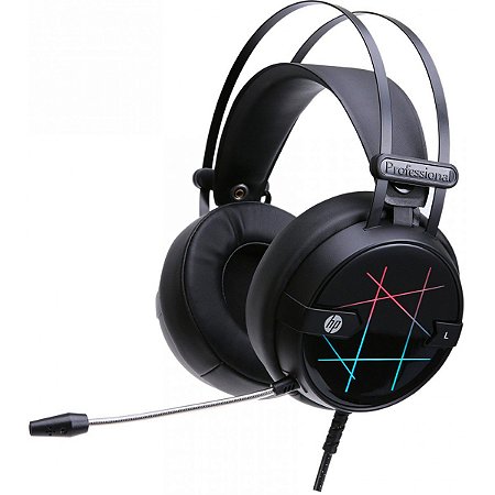 Headset Gamer USB - HP H160G Preto