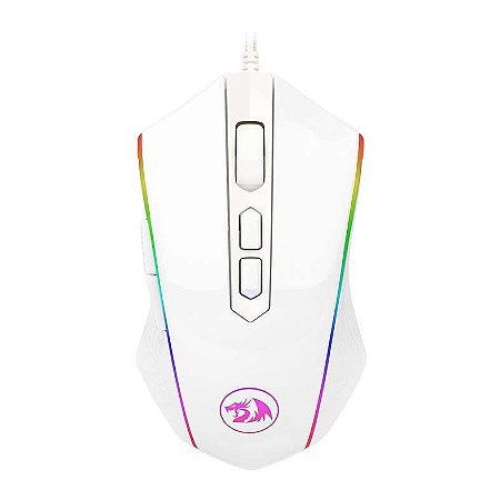 Mouse Gamer Redragon Memeanlion Lunar - M710W Branco