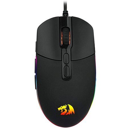 Mouse Gamer Redragon Invader M719-RGB 10000dpi Preto