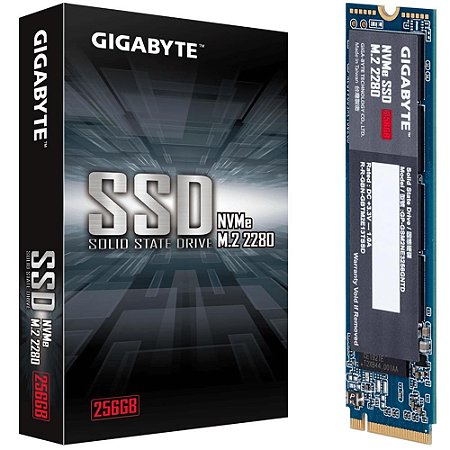 Hd SSD 256gb M.2 Nvme 2280 Gigabyte GP-GSM2NE3256GNTD