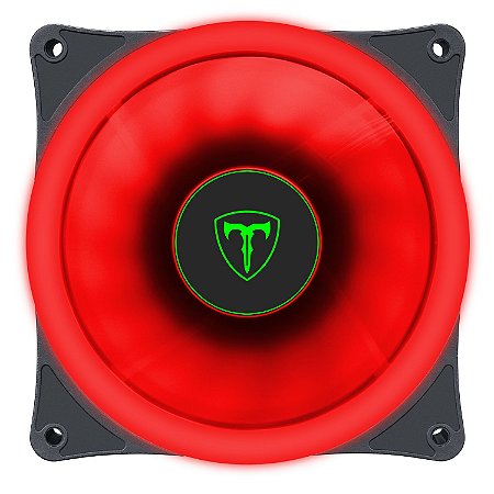 Cooler Gabinete T-Dagger 120x25mm Led Vermelho T-TGF200-R