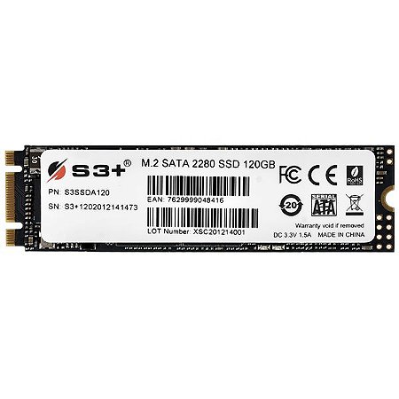 Hd SSD 120gb M.2 S3+ S3SSDA120