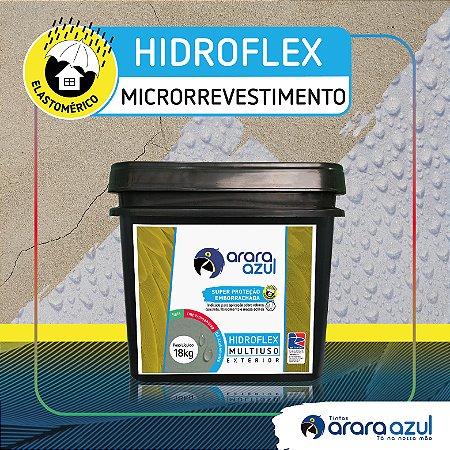 HIDROFLEX MICRORREVESTIMENTO ARARA AZUL