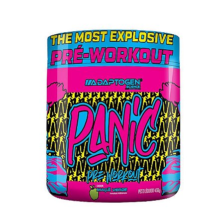 PANIC PRE WORKOUT - ADAPTOGEN SCIENCE