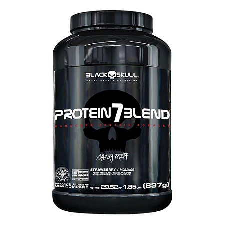 Whey Protein 7 Blend 837g - Black Skull