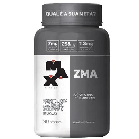 ZMA - 90 caps - Max Titanium