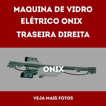 Maquina De Vidro Elétrico Onix Traseiro Direito 2012 Em Diante