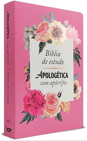 Bíblia de Estudo Apologética com Apócrifos (Florida Rosa)