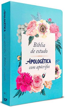 Bíblia de Estudo Apologética com Apócrifos (Florida Azul)