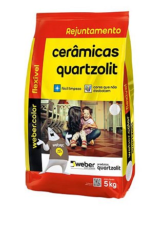 Rejunte Branco 5 kg Quartzolit