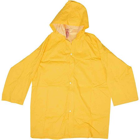 Capa de chuva amarela forrada tamanho G Worker