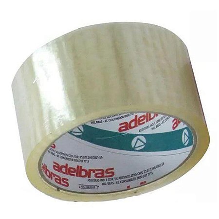 FITA PARA EMBALAGEM TRANSPARENTE 48MM X 40 METROS