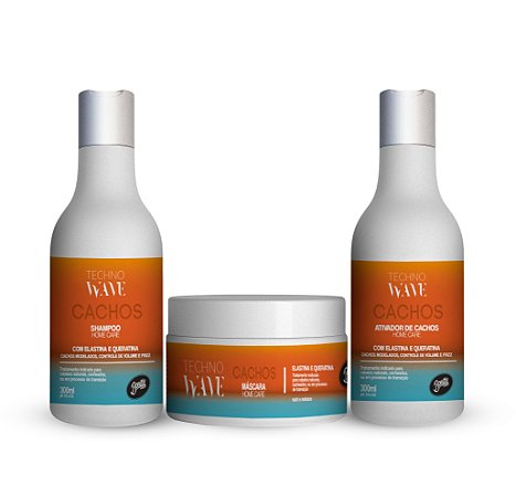 Techno Wave Tratamento capilar cachos - 300ml