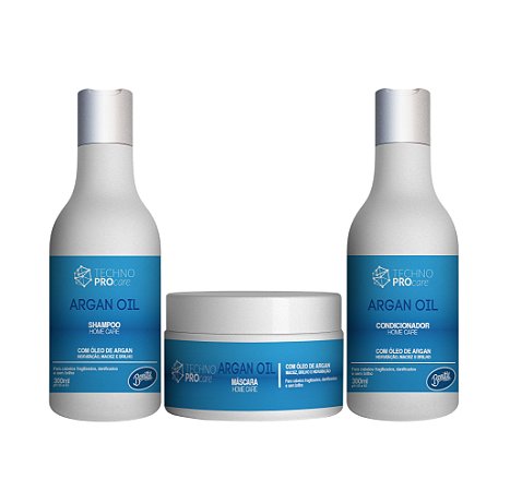 KIT pós quimica Techno Pro-care argan - 300ml