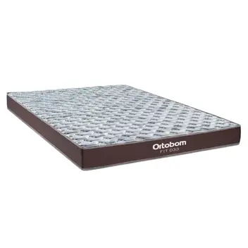 Colchão Ortobom Fit 33 Espuma 158x198x20