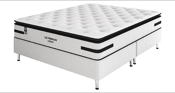 Conjunto Plumatex Liz Premium Molas Ensacadas 193x203x66