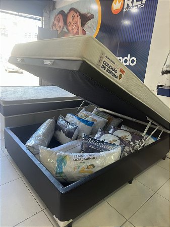 6 - BASE BAU + COLCHÃO D33 - LIVE DO REI