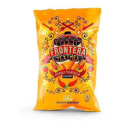 Tortilha de milho sabor picante Frontera 125g