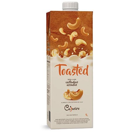 Bebida vegetal de castanhas assadas toasted Cajueiro 1l