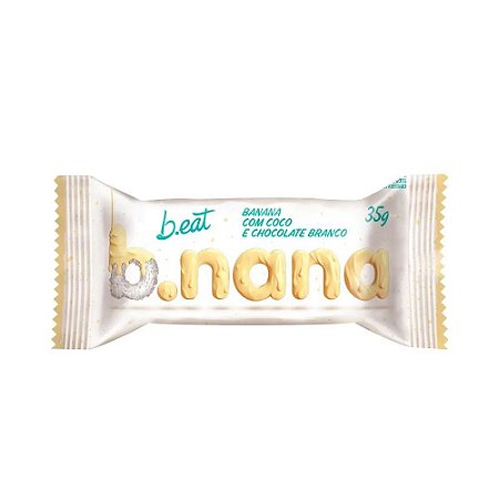 B. nana com coco e chocolate branco B. Eat 35g