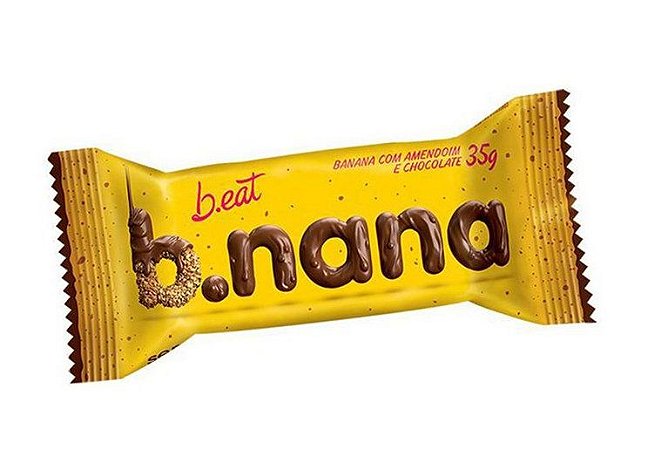 B. nana chocolate preto com amendoim B. Eat 35g