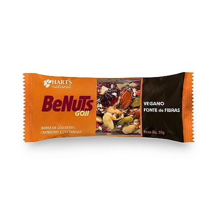 Barra de cereal benuts goji Hart’s 30g