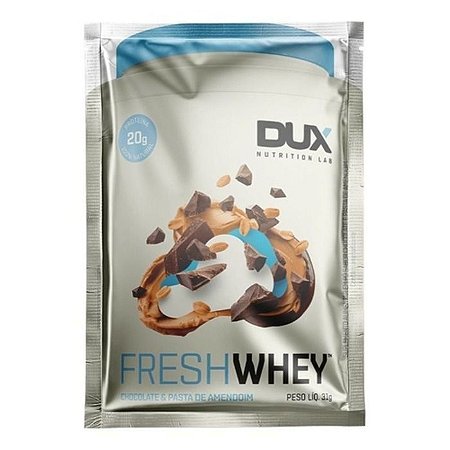 Fresh whey sabor chocolate e pasta de amendoim Dux 31g