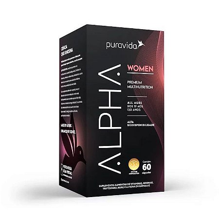 Alpha women Puravida 60 cápsulas