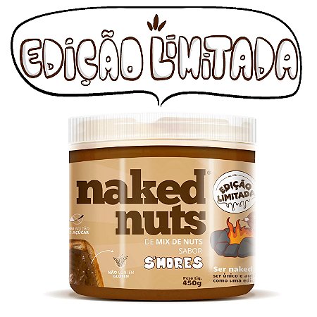 Pasta de mix de nuts sabor smores Naked Nuts 450g