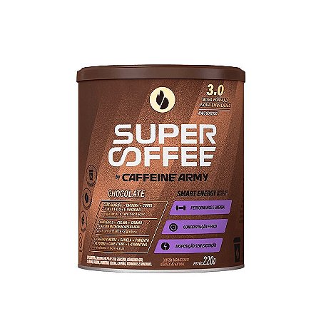 Supercoffee 3.0 chocolates Caffeine Army 220g