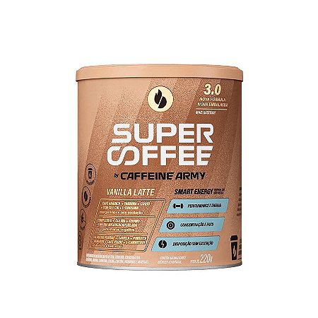 Supercoffee 3.0 vanilla Caffeine Army 220g