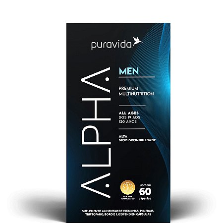 Alpha men Puravida 60 cápsulas