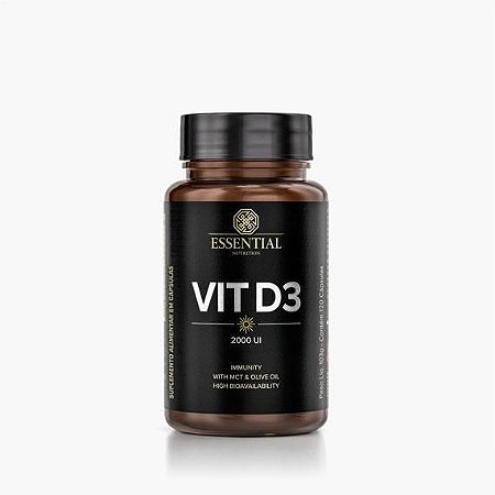 Vitamina D3 Essential 120 cápsulas