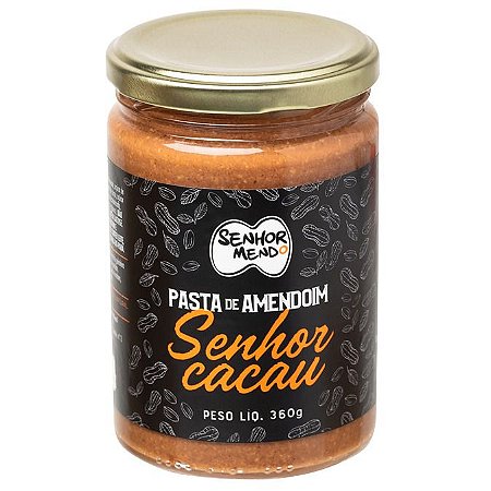 Pasta de amendoim Senhor Cacau 360g